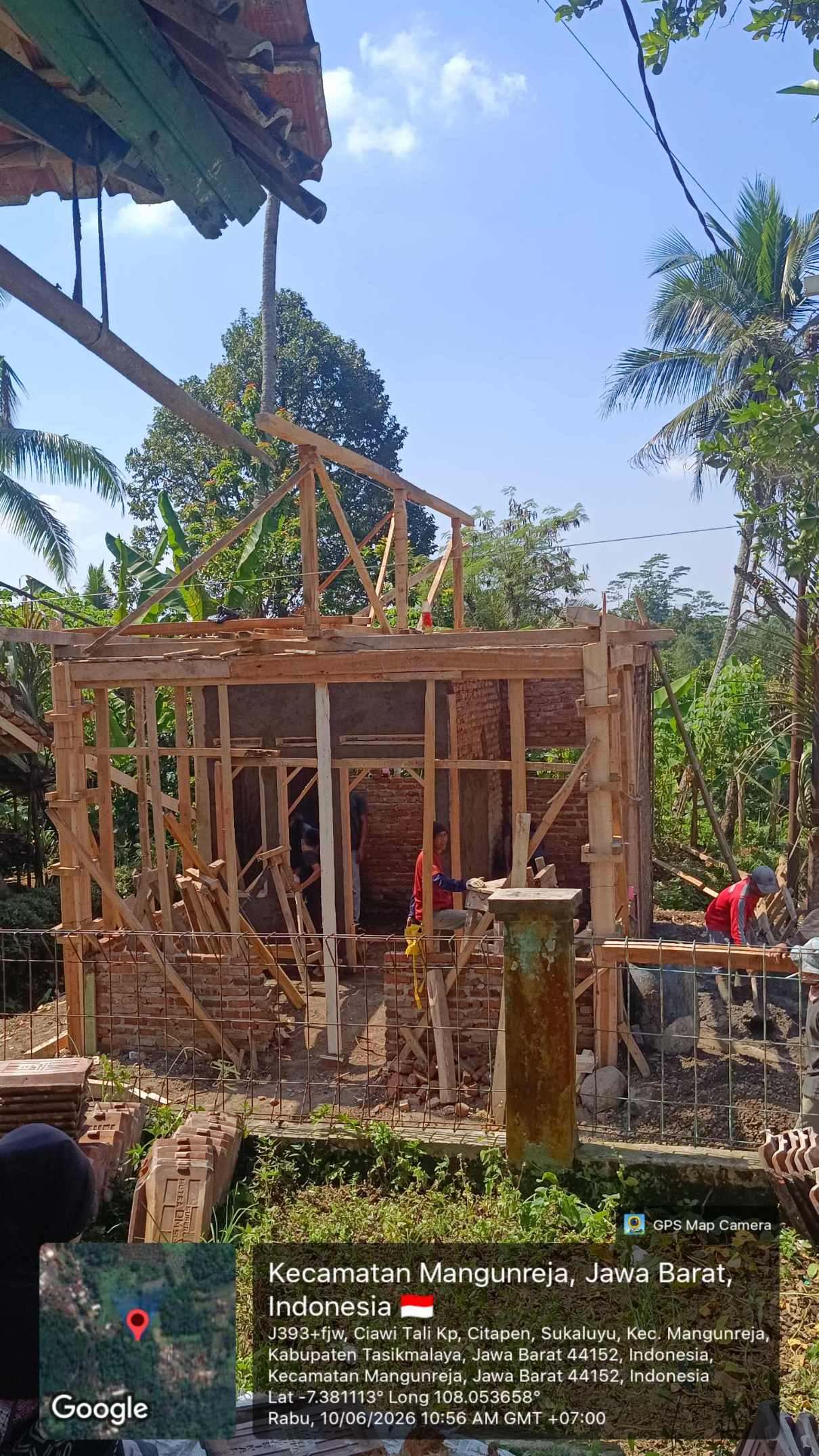 Pembangunan Gedung Posyandu Kp. Citapen RT 20 RW 006